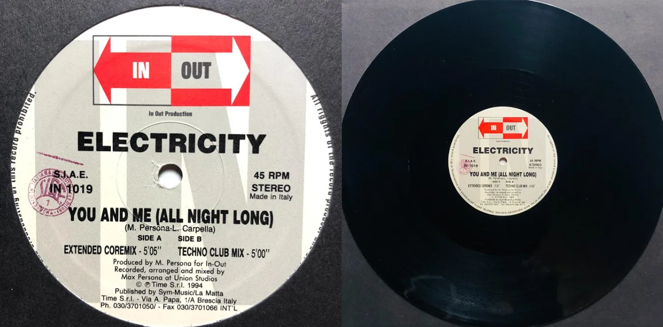 Electricity  – You And Me (All Night Long)